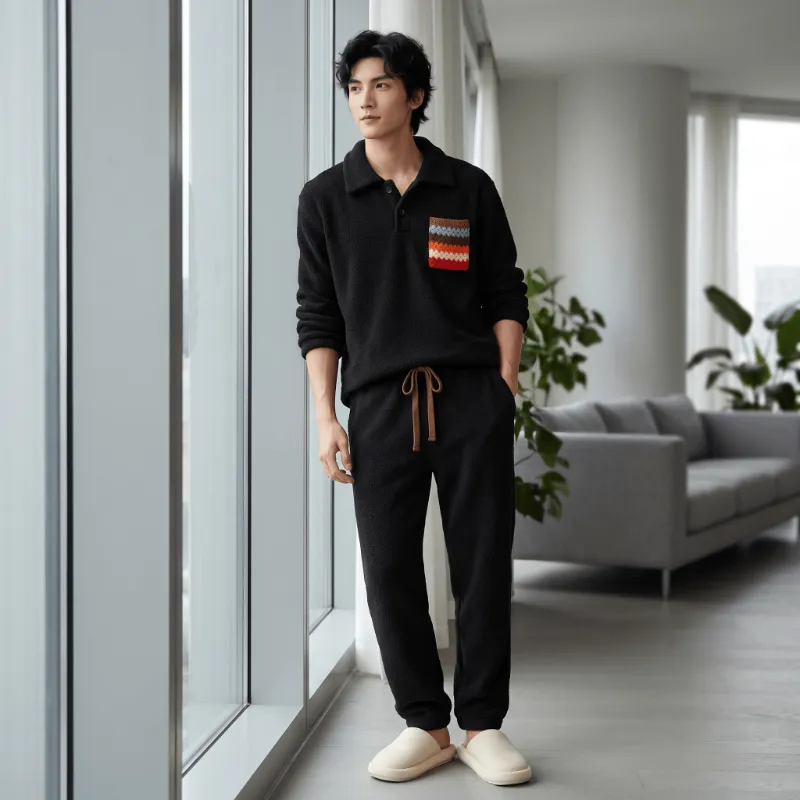 Pijamas de lã para homens