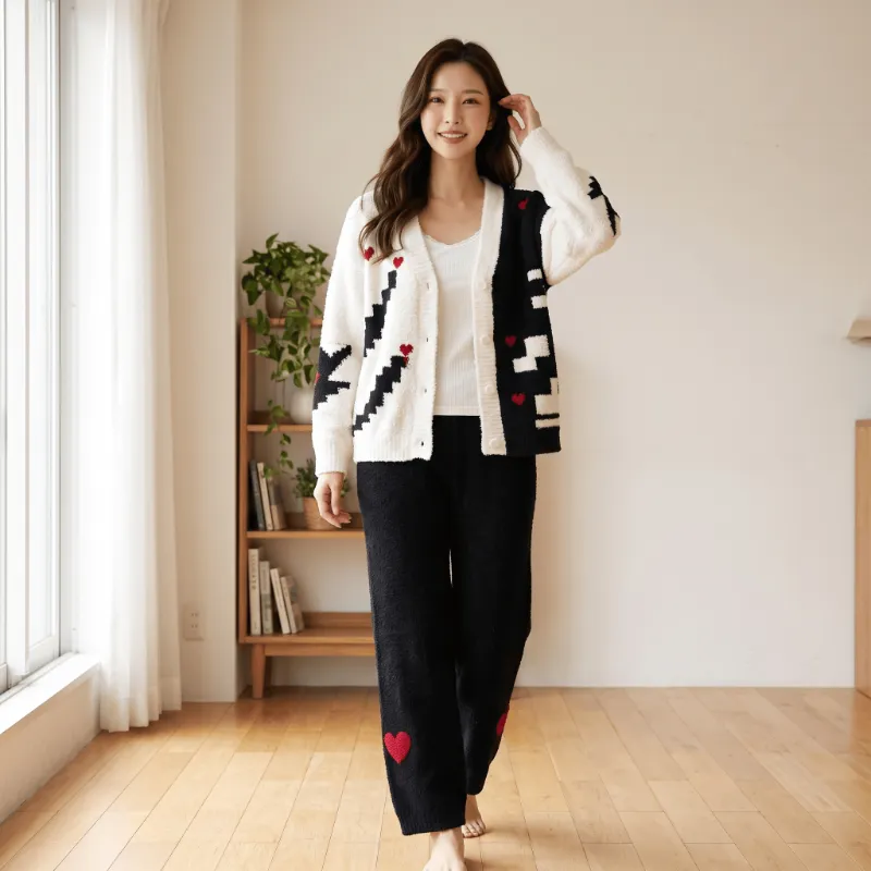Pijamas de lã para mulheres