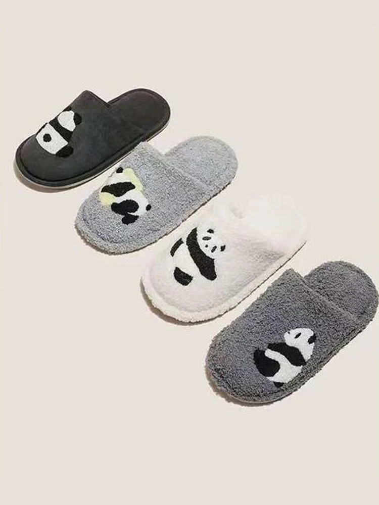 Chinelos de veludo